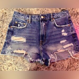 Zara Denim Cutoff Shorts